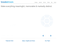 Tablet Screenshot of brandadvisors.com